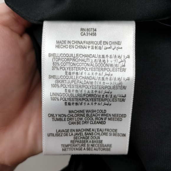 NWT Max & Cleo Strapless Corset Top Fit & Flare Dress in Black Sz. 4 - Picture 15 of 15